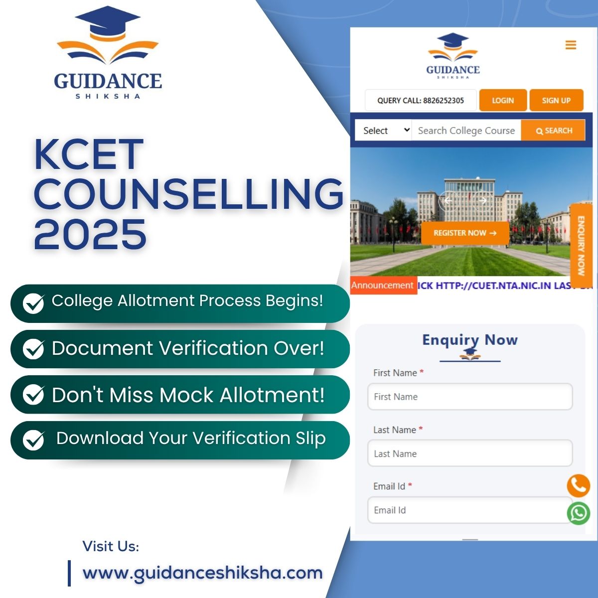 KCET 2025 counselling process details. Is KCET counselling compulsory?